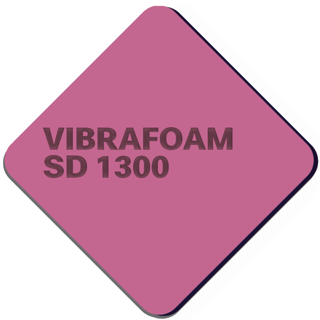 Vibrafoam SD 1300 25мм тёмно-розовый