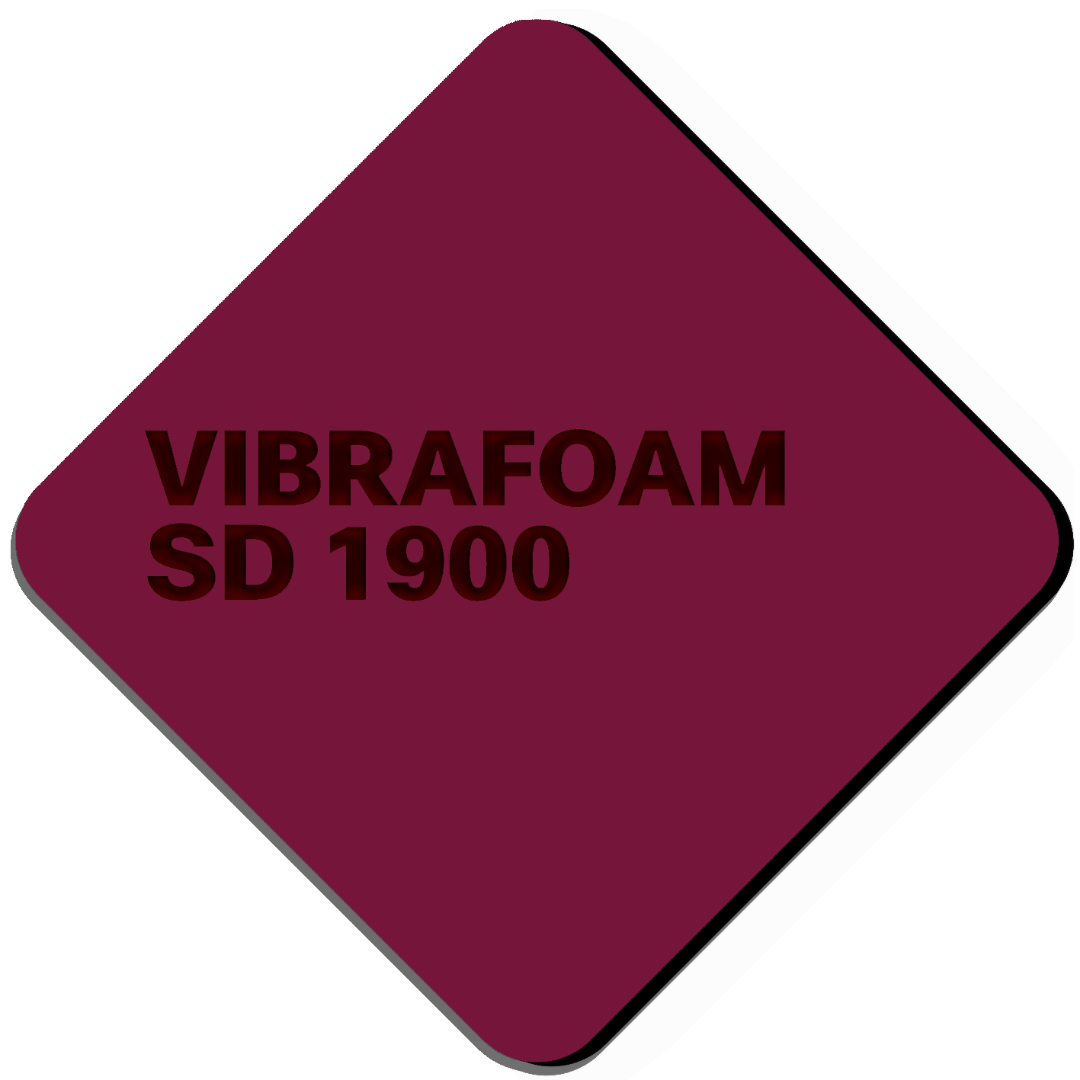 Vibrafoam SD 1900 12,5мм бордовый