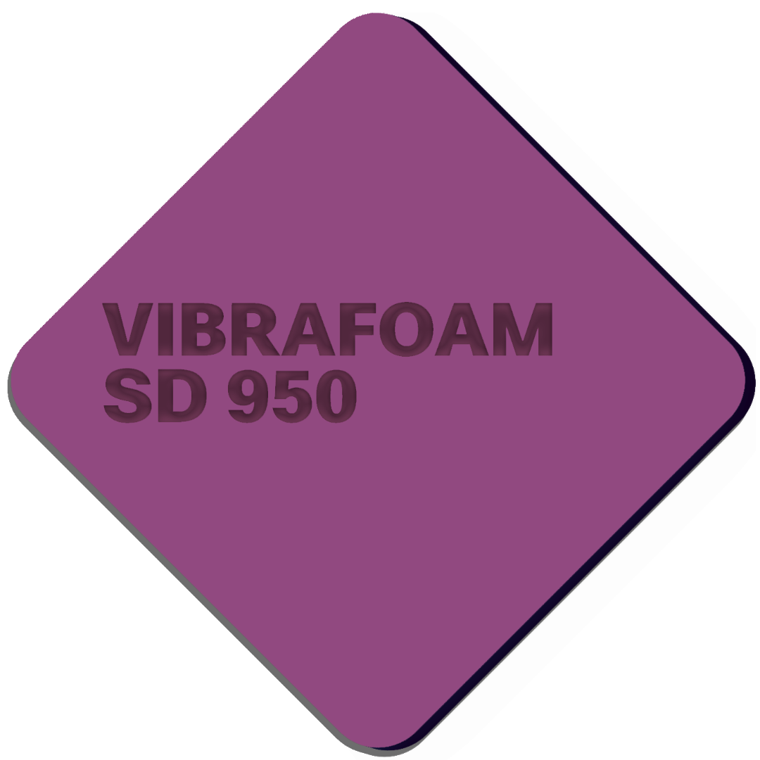 Vibrafoam SD 950 25мм фиолетовый