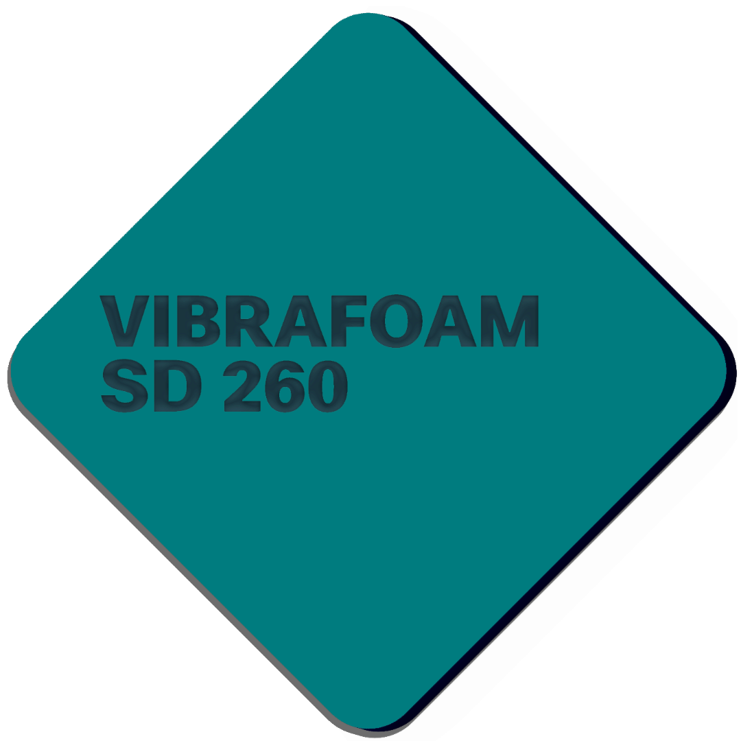 Vibrafoam SD 260 25мм сине-зеленый