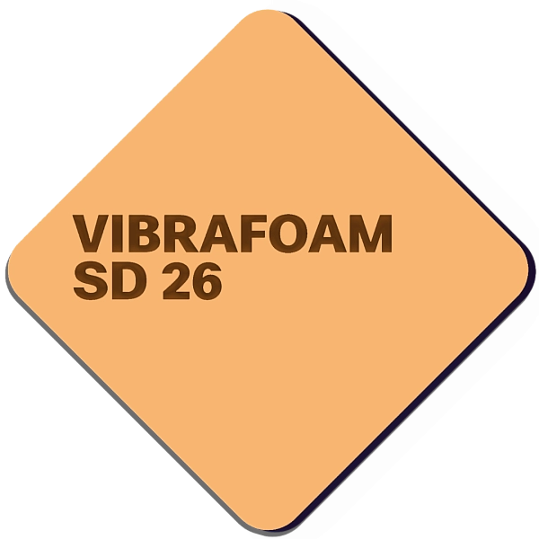 Вибрафом SD 26 12,5мм оранжевый