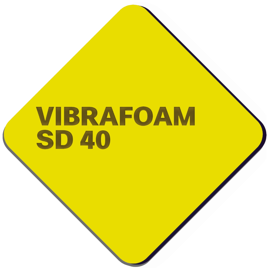 Vibrafoam SD 40 25мм жёлтый