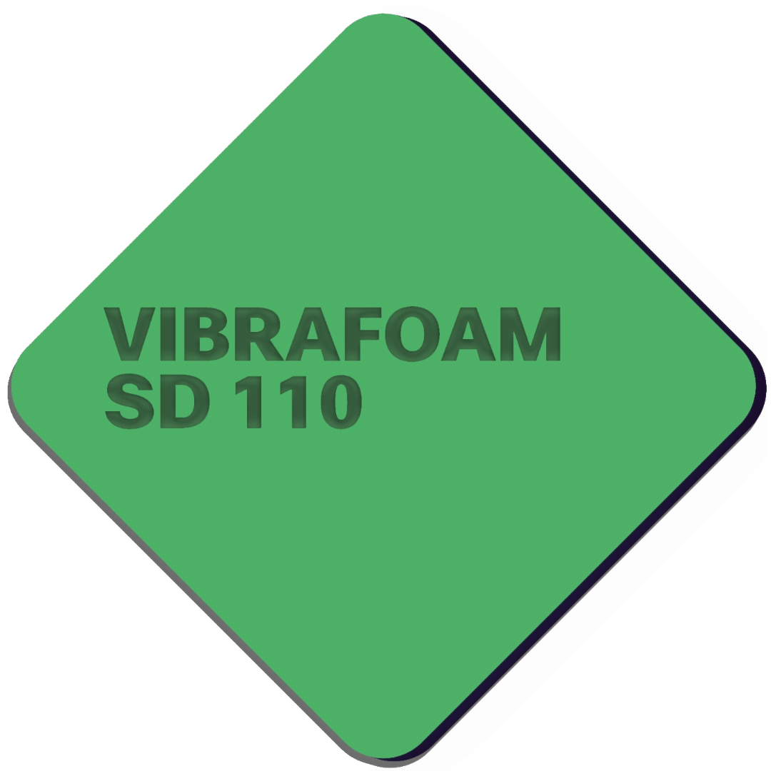 Vibrafoam SD 110 25мм зелёный
