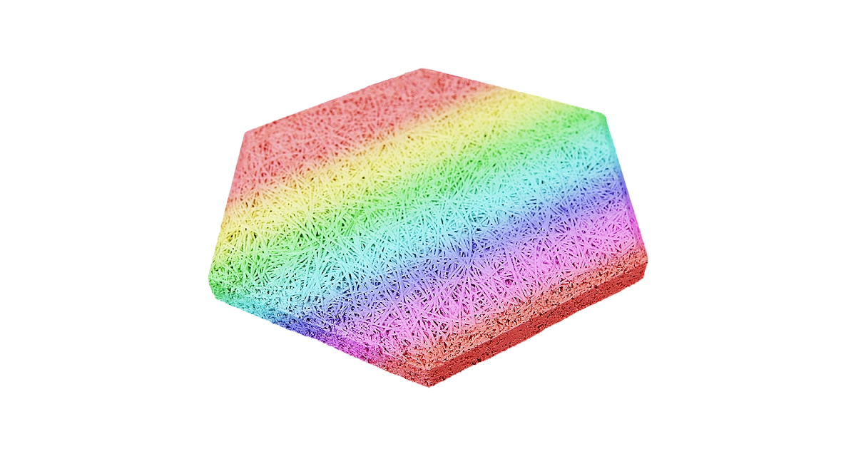 Soundec Standart Color f1/14 (0,580 x 0,500м) гексагон, длина грани 290мм, для панно